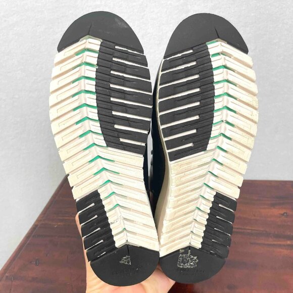 Cole Haan GrandExplore Waterproof Laceup Wedge Boots in Black Womens Size 6B - Picture 9 of 16